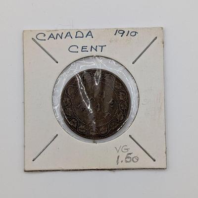 LOT 515J: Canadian 1 Cent Coin Collection 1909 - 1920