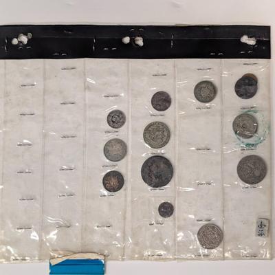 LOT 516J: Antique/Vintage Coins From Around The World, Including Cuba, Peru & Sweden