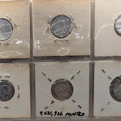 LOT 518J: 1940's - 1960's Canadian Dime Collection, Contains Silver Dimes