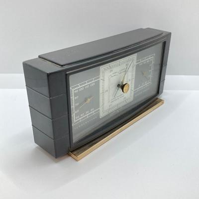 LOT 522: Vintage Airguide Table / Desk Barometer in Box, Chesterfield Dolmy Swiss Made Stop Watch and National Association of Watch &...