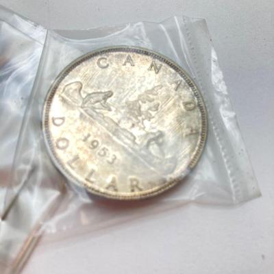 LOT 527: Collection of Canadian Coins - Silver and More