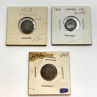 LOT 527: Collection of Canadian Coins - Silver and More