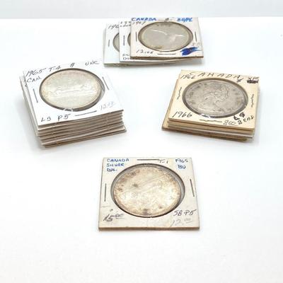 LOT 529: Collection of Canadian Coins - Silver and More