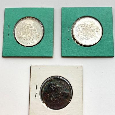 LOT 530: Canadian $1 Dollar Coins - 1965 to 1967