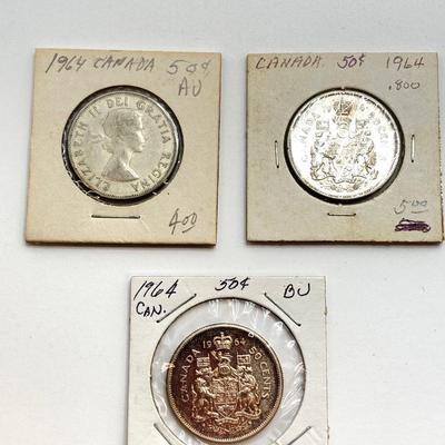 LOT 530: Canadian $1 Dollar Coins - 1965 to 1967