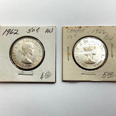 LOT 530: Canadian $1 Dollar Coins - 1965 to 1967