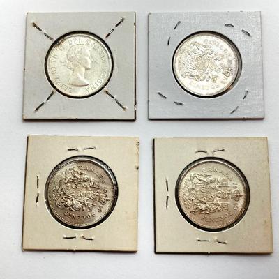 LOT 530: Canadian $1 Dollar Coins - 1965 to 1967