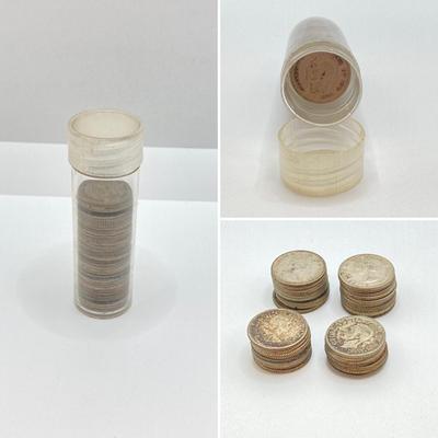 LOT 531: Collection of Canadian Silver Dimes