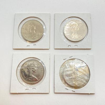 LOT 533: Collection of Vintage Canadian Coins Dated 1960's to 1980's