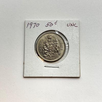 LOT 533: Collection of Vintage Canadian Coins Dated 1960's to 1980's