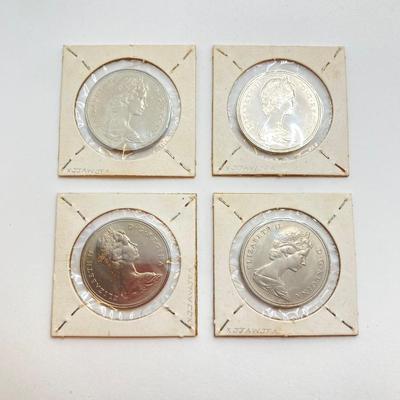LOT 533: Collection of Vintage Canadian Coins Dated 1960's to 1980's