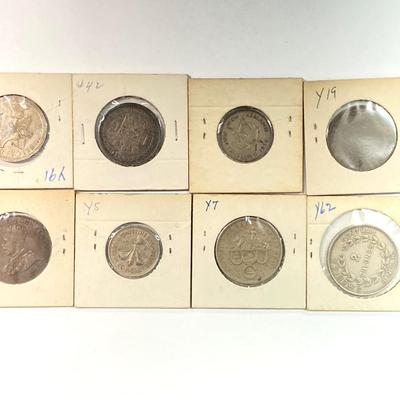 LOT 535: International Coin / Token Collection - New Zealand, Costa Rica, Chile and More