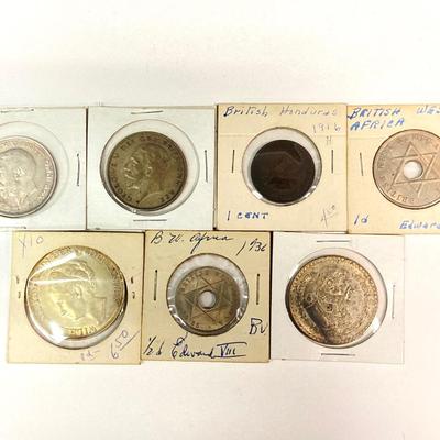 LOT 535: International Coin / Token Collection - New Zealand, Costa Rica, Chile and More