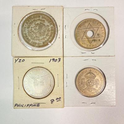 LOT 536: Vintage / Antique International Token / Coin Collection