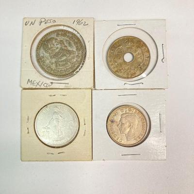 LOT 536: Vintage / Antique International Token / Coin Collection