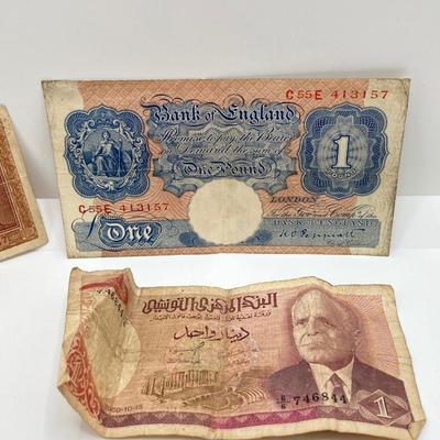 LOT 538: Large Collection of International Paper Currency