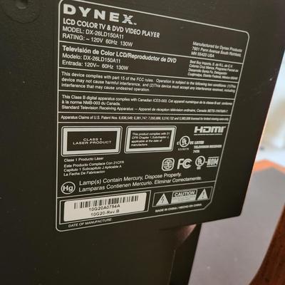 Dynex 26" Color TV & DVD Player