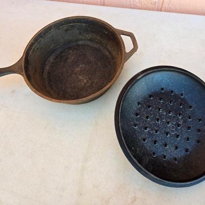 Lodge Cast Iron Skillet with Lid – 10" USA Made
