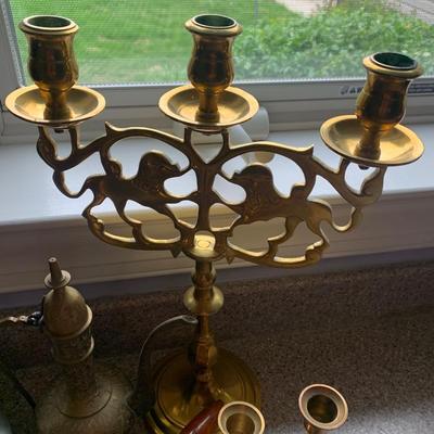 Huge Brass Decor Lot