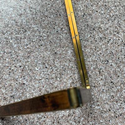 Antique Tooks Brass Stanley Foldout T Square