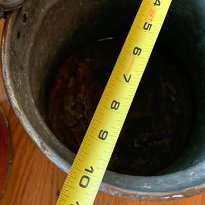 Antique Hand Pounded Copper Lot