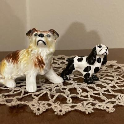 Dog with welcome decor