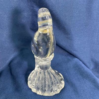 MCM Glass Bird Figurine