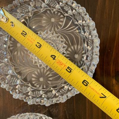 Huge American Brilliant Cut Glass Lot