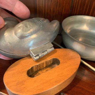 Large Pewter Molds Lot