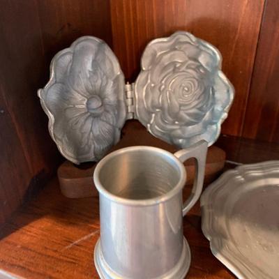 Large Pewter Molds Lot