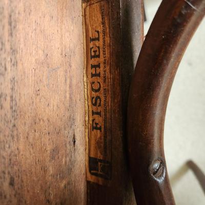 Two vintage Astra Bentwood Company NYC bentwood chairs by Fischel