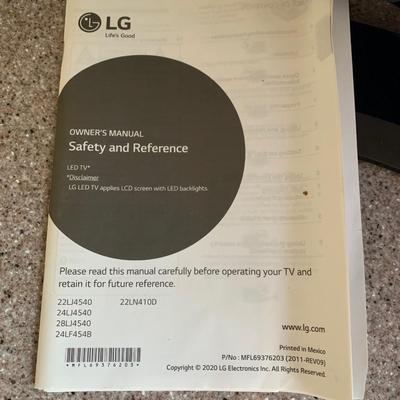 Countertop / Desk Top Flat Screen LG Television