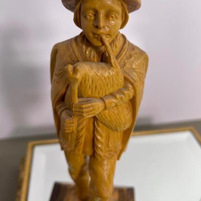 Vintage Carved Poland Figure
