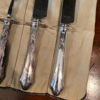 Silverplate Carving Set