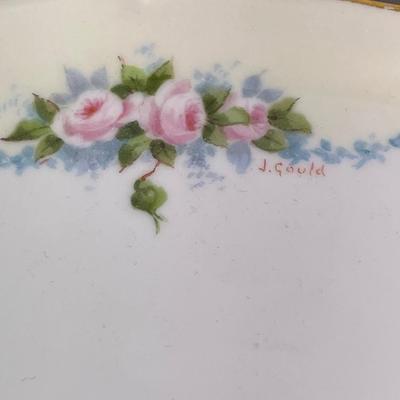 4 Piece Bavarian Porcelain Dresser Set
