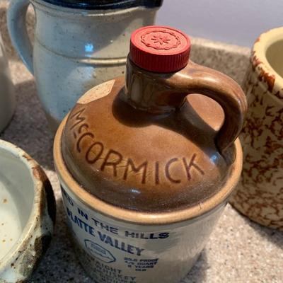 Stoneware Pottery Lot