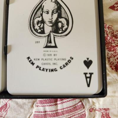 2 Sets Kem Playing Cards 1961 1962