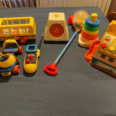 Vintage Fisher-Price toys