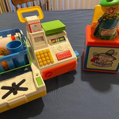 Vintage Fisher-Price toys