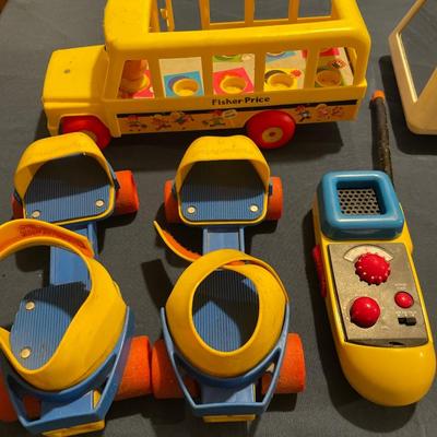Vintage Fisher-Price toys