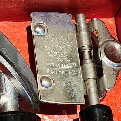 Vintage Mirus German Travel Shaving Razor & Tarantella Mechanical Safety Razor Blade Sharpener Hone Strop