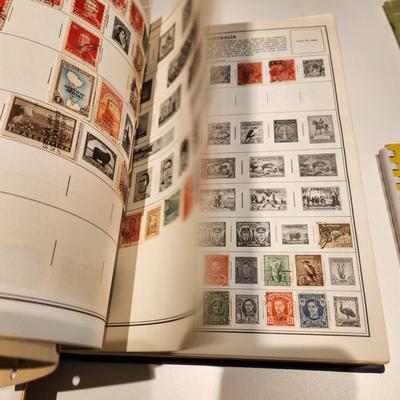 Postage Stamp collection Books, Cancelled and UnCancelled , 1800's Postcards, Hawaii Stamps