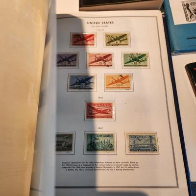 Postage Stamp collection Books, Cancelled and UnCancelled , 1800's Postcards, Hawaii Stamps