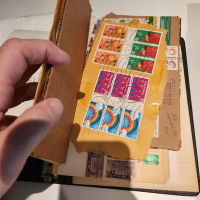 Postage Stamp collection Books, Cancelled and UnCancelled , 1800's Postcards, Hawaii Stamps
