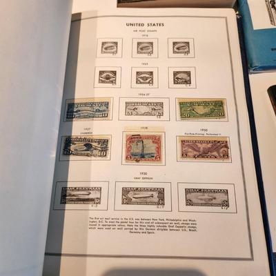 Postage Stamp collection Books, Cancelled and UnCancelled , 1800's Postcards, Hawaii Stamps