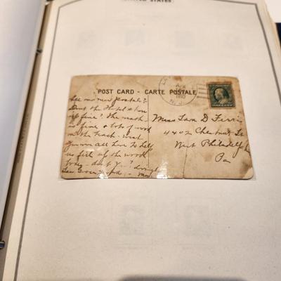 Postage Stamp collection Books, Cancelled and UnCancelled , 1800's Postcards, Hawaii Stamps