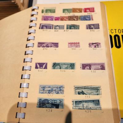 Postage Stamp collection Books, Cancelled and UnCancelled , 1800's Postcards, Hawaii Stamps