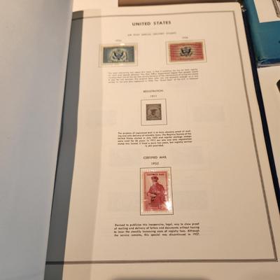 Postage Stamp collection Books, Cancelled and UnCancelled , 1800's Postcards, Hawaii Stamps