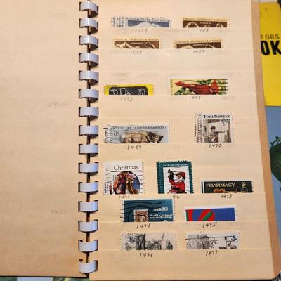 Postage Stamp collection Books, Cancelled and UnCancelled , 1800's Postcards, Hawaii Stamps