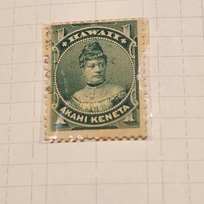 Postage Stamp collection Books, Cancelled and UnCancelled , 1800's Postcards, Hawaii Stamps